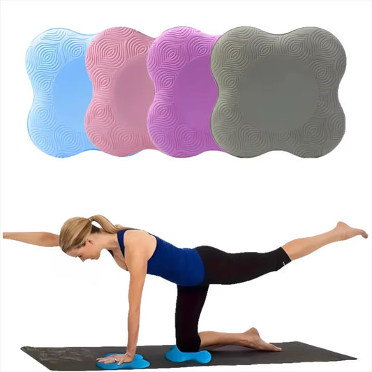 Thickened TPE Anti-Slip Yoga Knee Pad – Soft, Slow-Rebound Cushion for Knees & Elbows, Non-Slip Fitness Mat